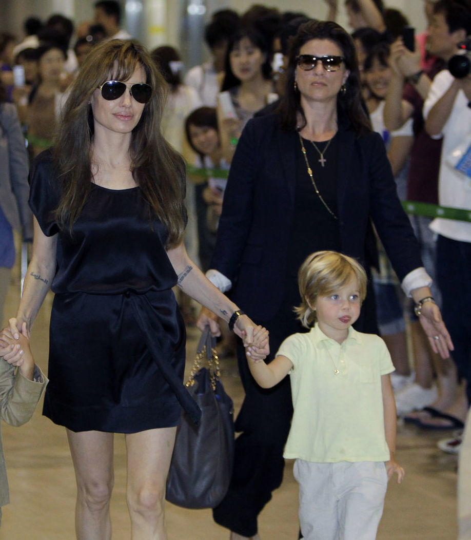 Angelina Jolie so 4-ročnou Shiloh.