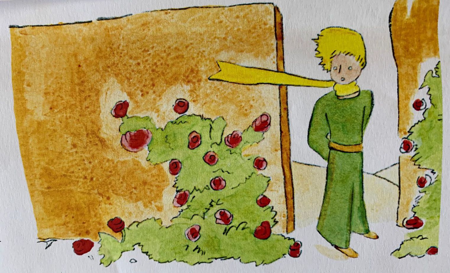 Exupéryho kresba Malého princa