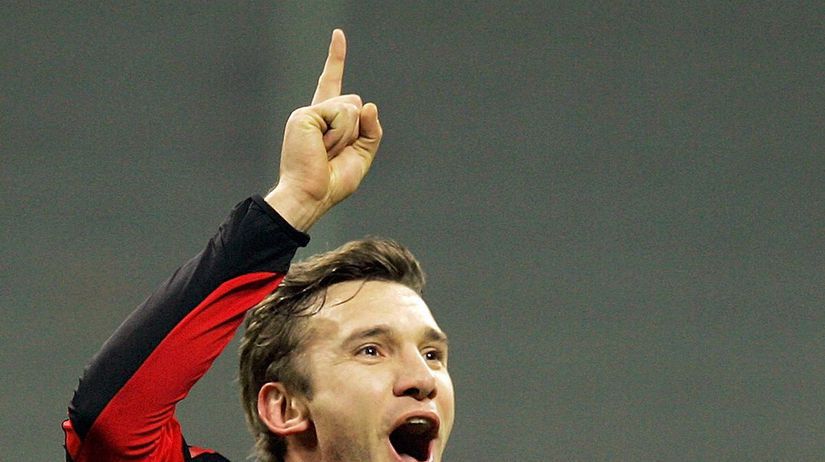 9. Andrij Ševčenko (Ukr./Dynamo Kyjev, AC...