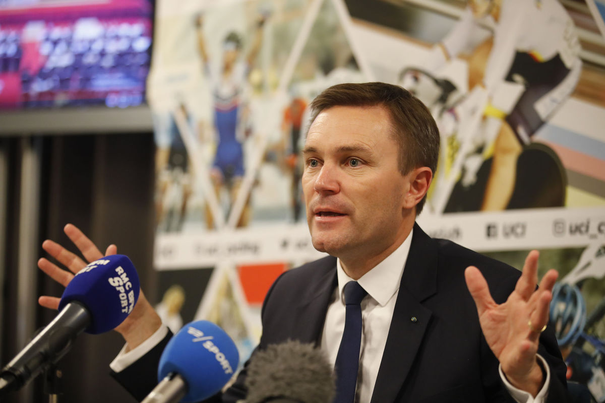 Prezident UCI David Lappartient.