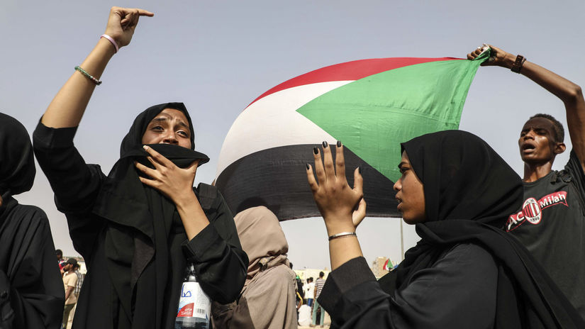Sudán protesty obete pamiatka pochody