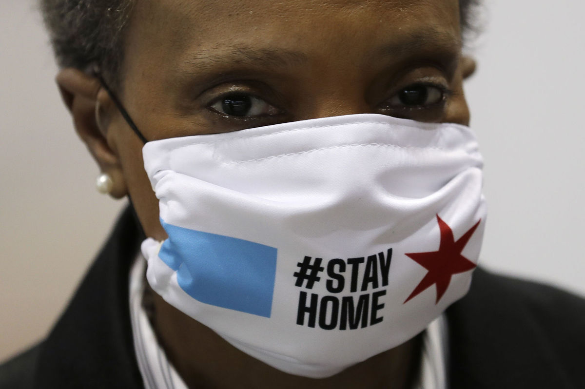 Starostka mesta Chicago Lori Lightfootová s...