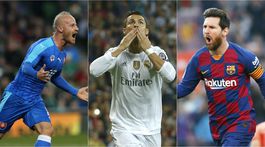 Ronaldo, Messi, Stoch. Pochutnajte si na najkrajších góloch dekády 