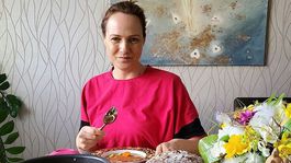 Moderátorka Adriana Poláková počas Veľkej noci 2020. 