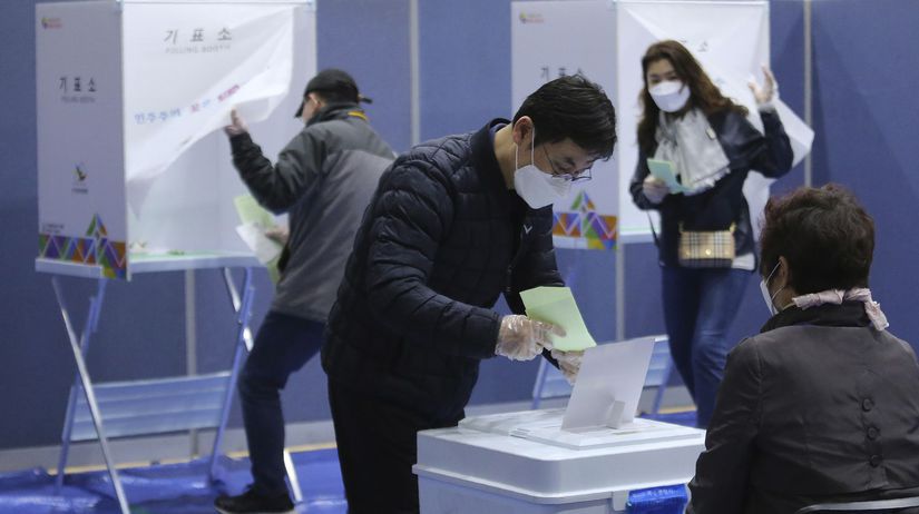 Južná Kórea voľby parlamentné