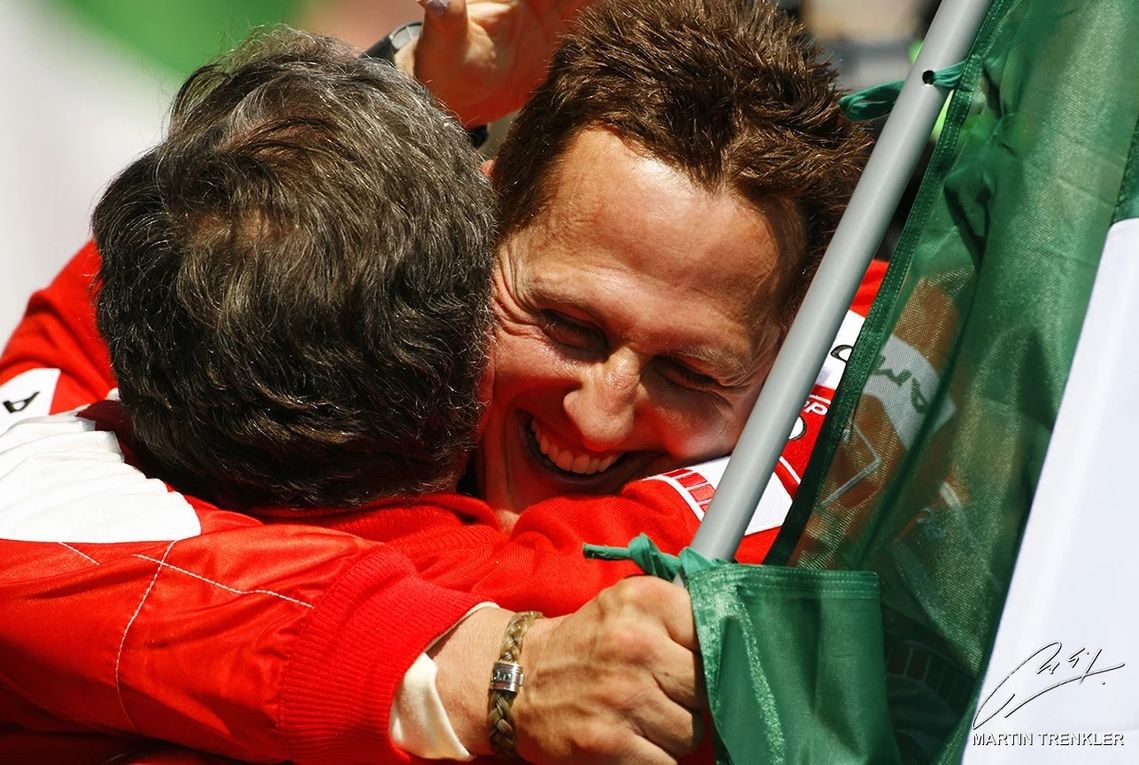 Michael Schumacher s Jeanom Todtom.