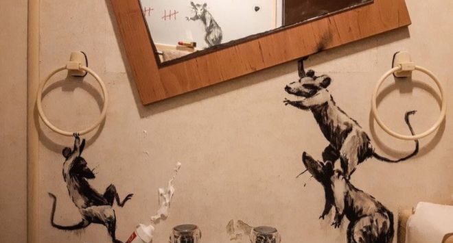 Banksy: Moja žena neznáša, keď pracujem z domu