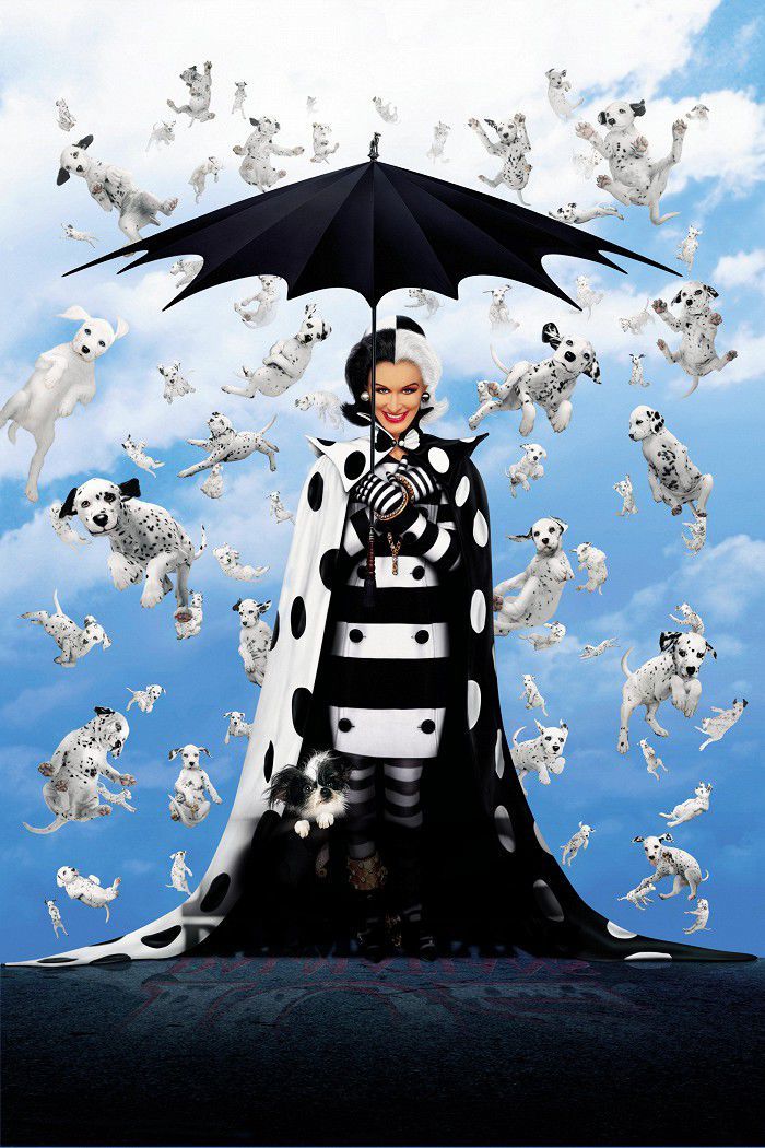 Herečka Glenn Close ako Cruella de Vil na...