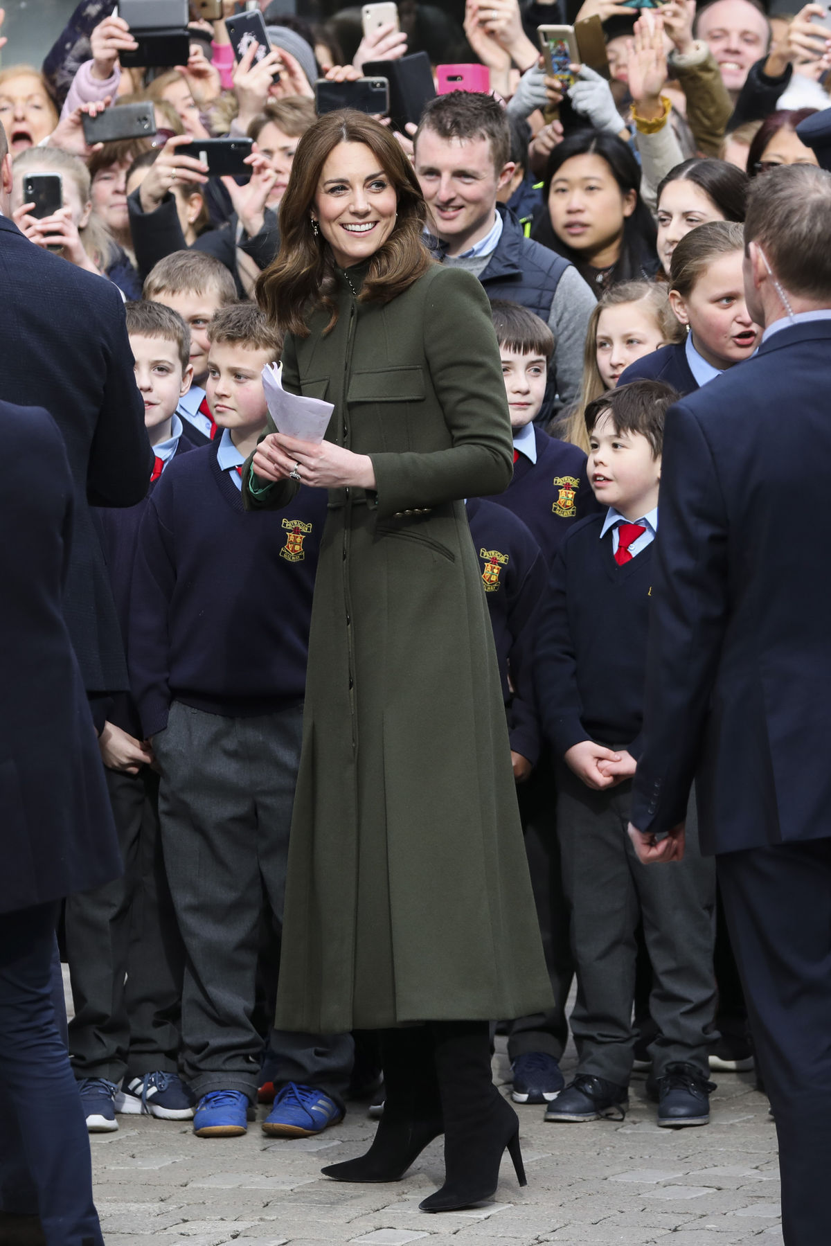 Vojvodkyňa Kate z Cambridge počas návštevy Írska. 
