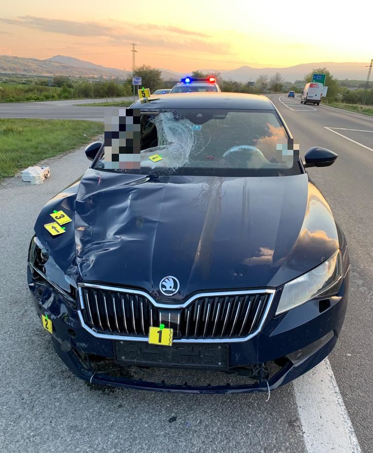 Táto Škoda Superb mala podľa informácie Polície...