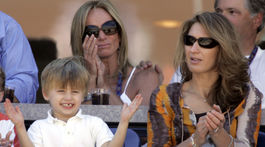 Rok 2005: Tenistka Steffi Graf a jej syn Jaden Gil, ktorého otcom je Andre Agassi.