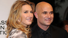 Rok 2010: Manželia Steffi Graf a Andre Agassi 