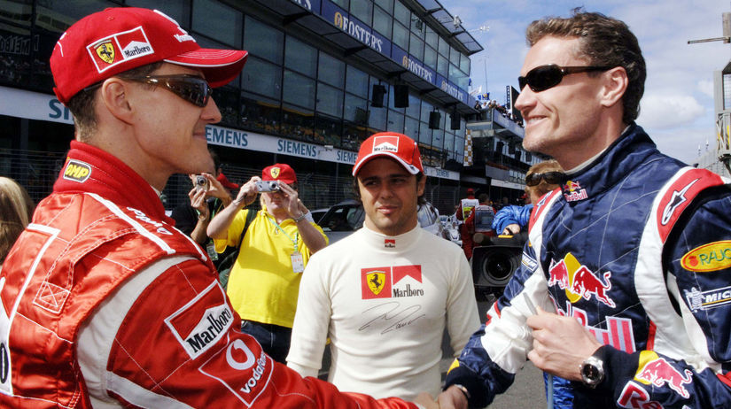 David Coulthard, Michael Schumacher