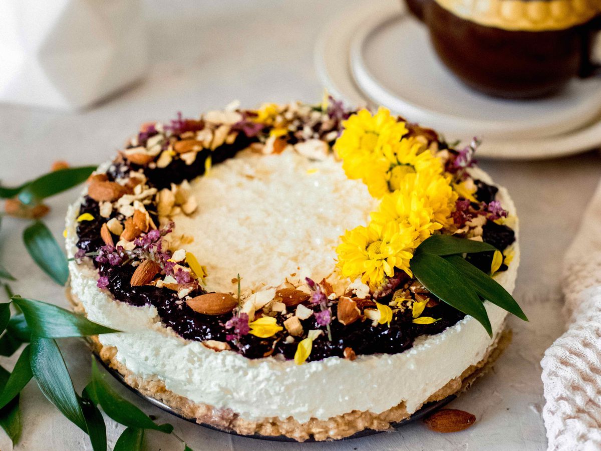 Domáci Raffaello cheesecake bez cukru.