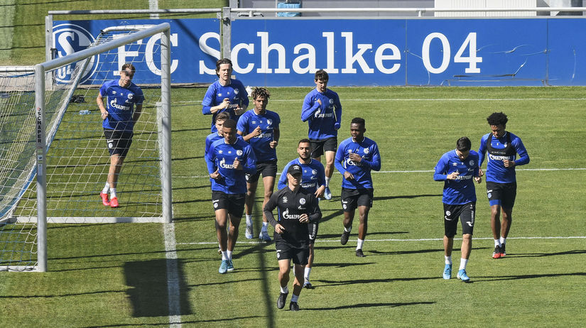 Schalke, tréning