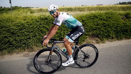 Najprv cyklista, potom otec. Sagan učí Marlona bicyklovať