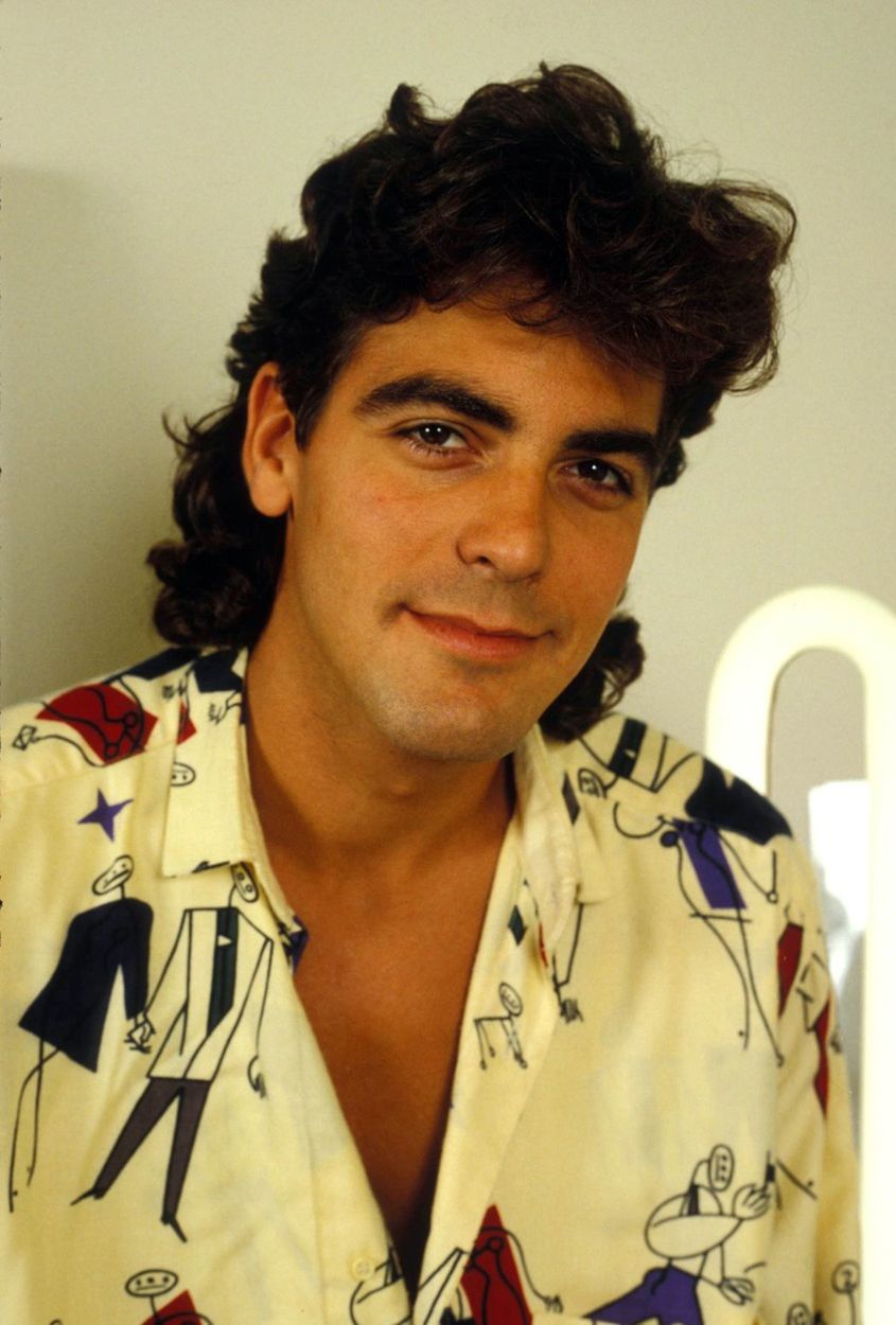 GEORGE CLOONEY na archívnej snímke zo začiatku...