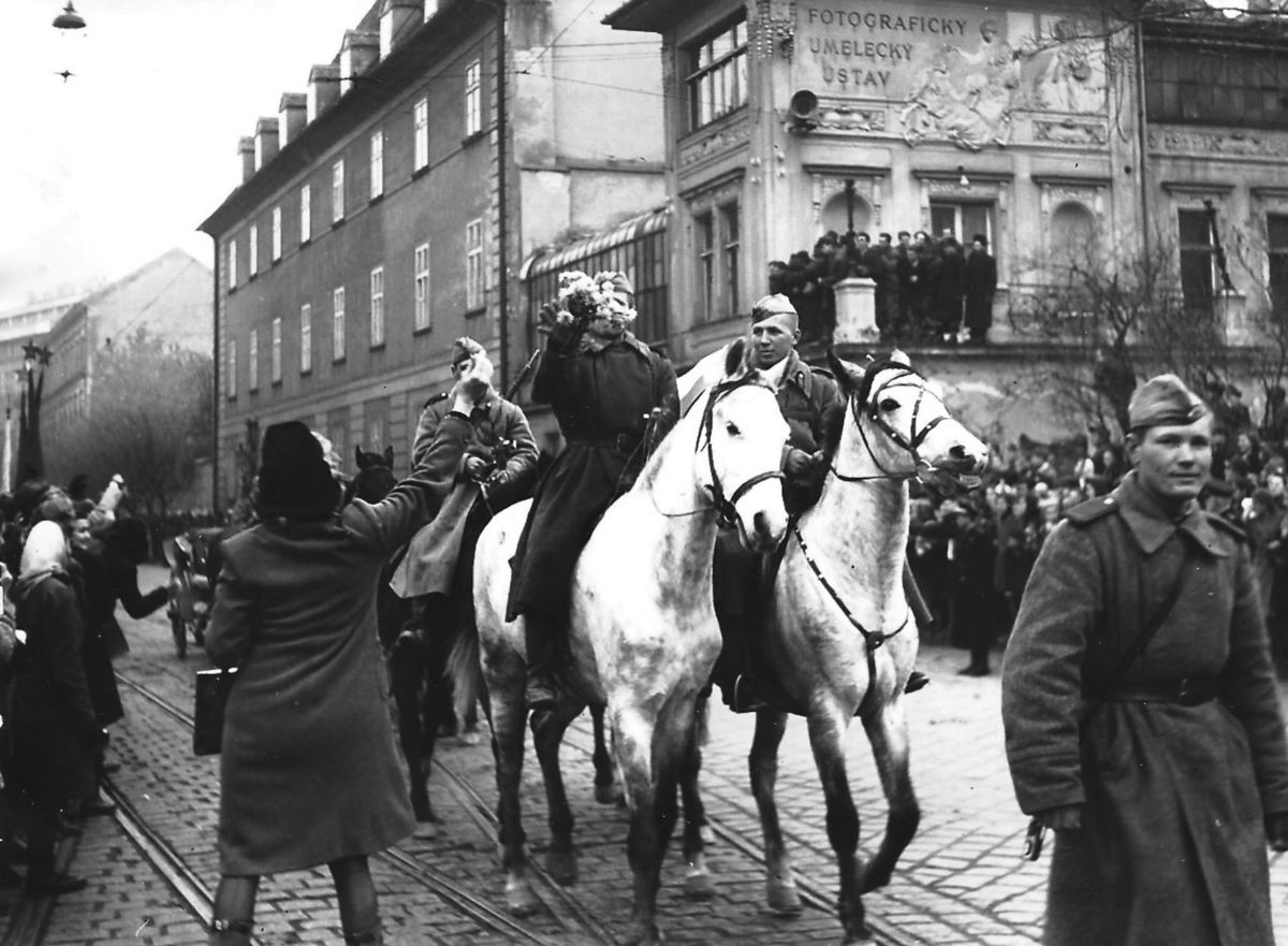 Oslobodené rodné mesto Beatrix Pospíšilovej....