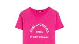 Dámske tričko s logom Karl Lagerfeld. Info o cene v predaji. 