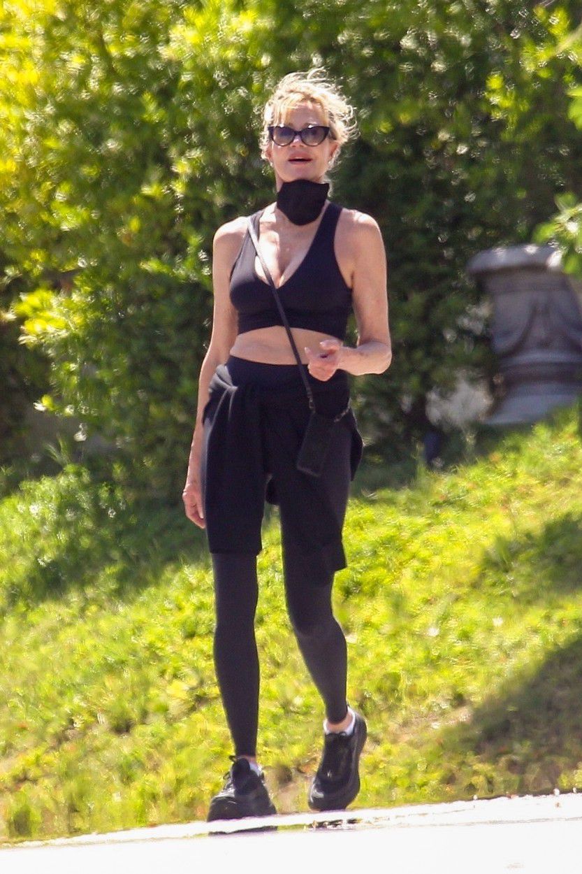 Herečka Melanie Griffith na zábere paparazzov v...