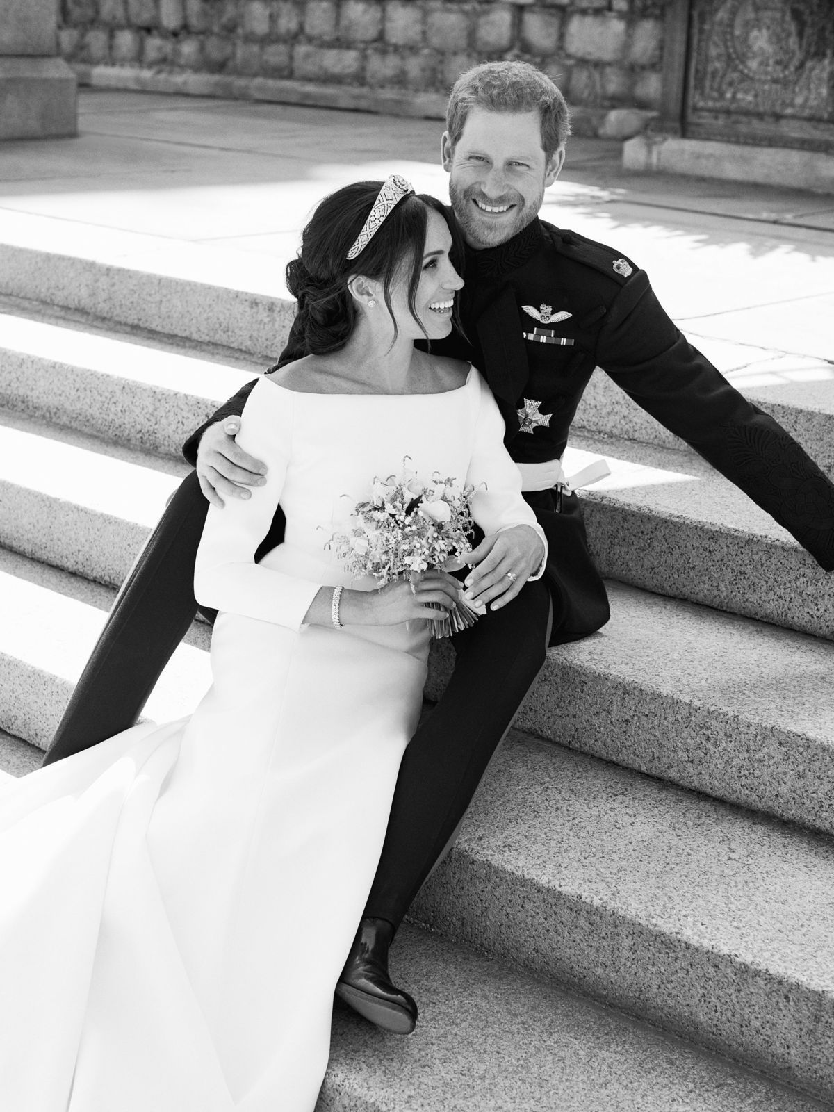 O svadobné fotografie princa Harryho a Meghan...