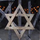 Nemecko Dachau Oslobodenie Výročie Žid Židia Dávidova hviezda