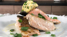 Zdravý losos plný vitamínov na posilnenie imunity