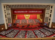 Peking / Čína / Parlament / Zasadnutie /