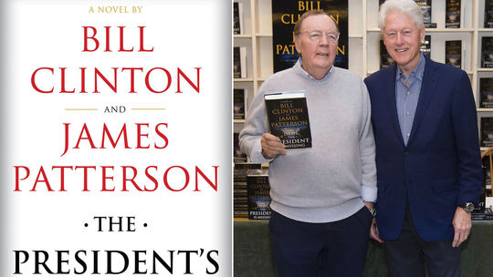 Exprezidentovi Clintonovi vyjde druhý triler, píše ho s Jamesom Pattersonom
