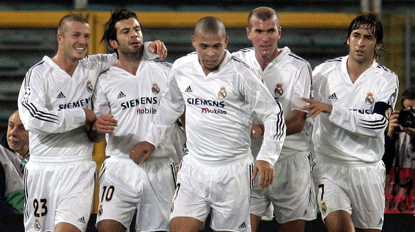 David Beckham, Luis Figo, Ronaldo, Zinedine...
