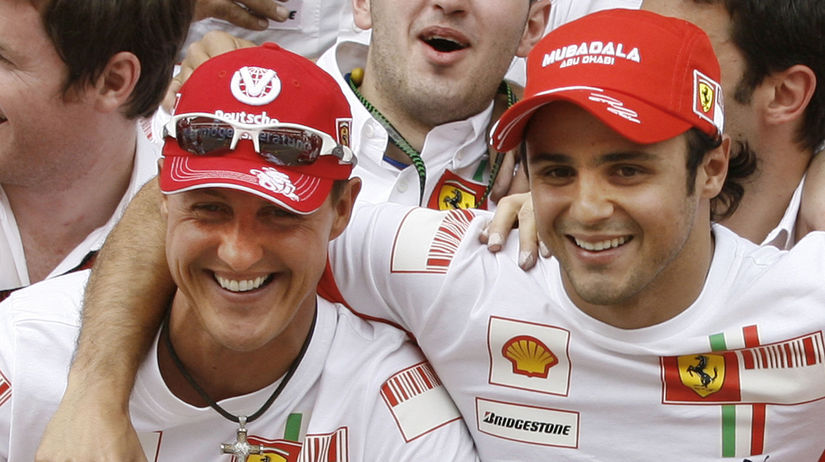 Felipe Massa, Michael Schumacher