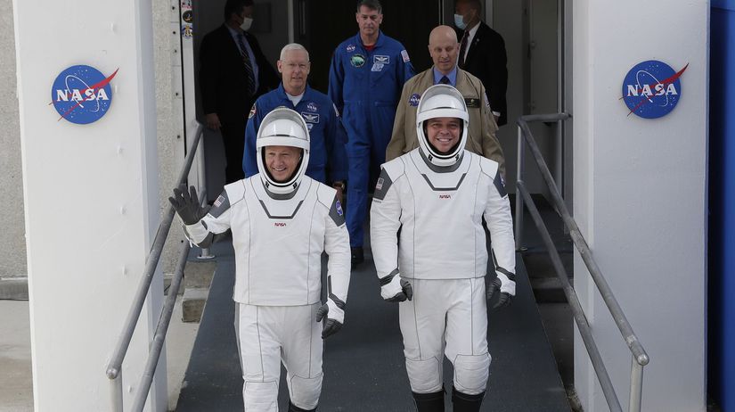 Douglas Hurley  a Robert Behnken astronauti