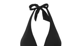 Jednodielne čierne plavky Etam, Predávajú sa za 39,99 eura. 