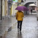 Košice počasie dážď