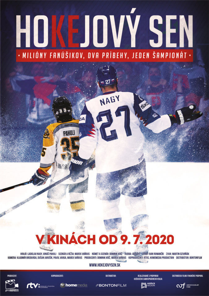 Hokejový sen - filmový plagát.