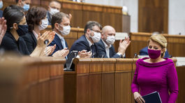 Prezidentkin príhovor parlament nezvyčajne spojil