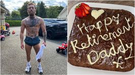 McGregor neblafuje. Dôkazom je koláč s dojemným odkazom