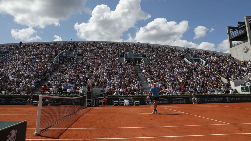 Ilustračná, tenis, Roland Garros
