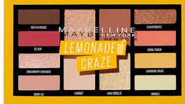 Paletka očných tieňov Lemonade Craze od Maybelline, predáva sa za 13,95 eura. 