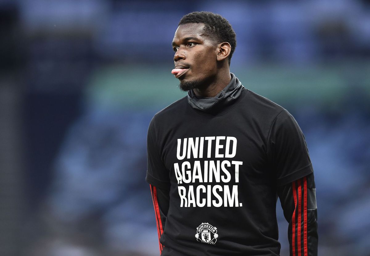 Paul Pogba pred zápasom s Tottenhamom.