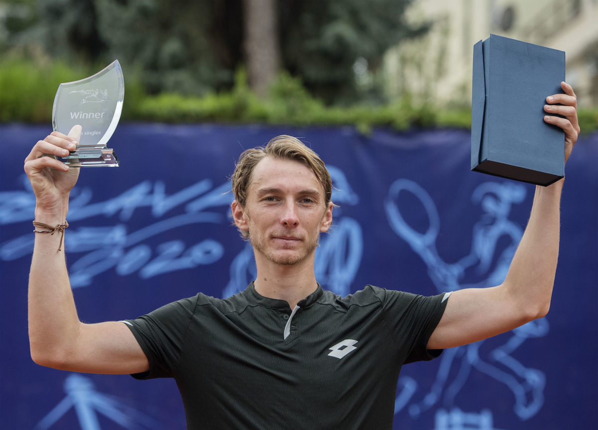 Lukáš Klein po triumfe na Bratislava Open.