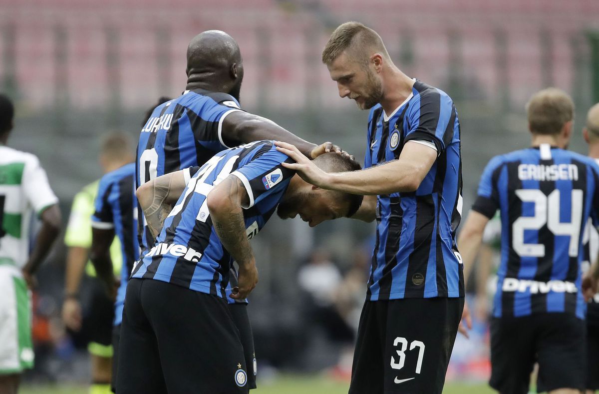 Milan Škriniar, Cristiano Biraghi a Romelu...