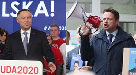 Do druhého kola prezidentských volieb v Poľsku postupujú Duda a Trzaskowski