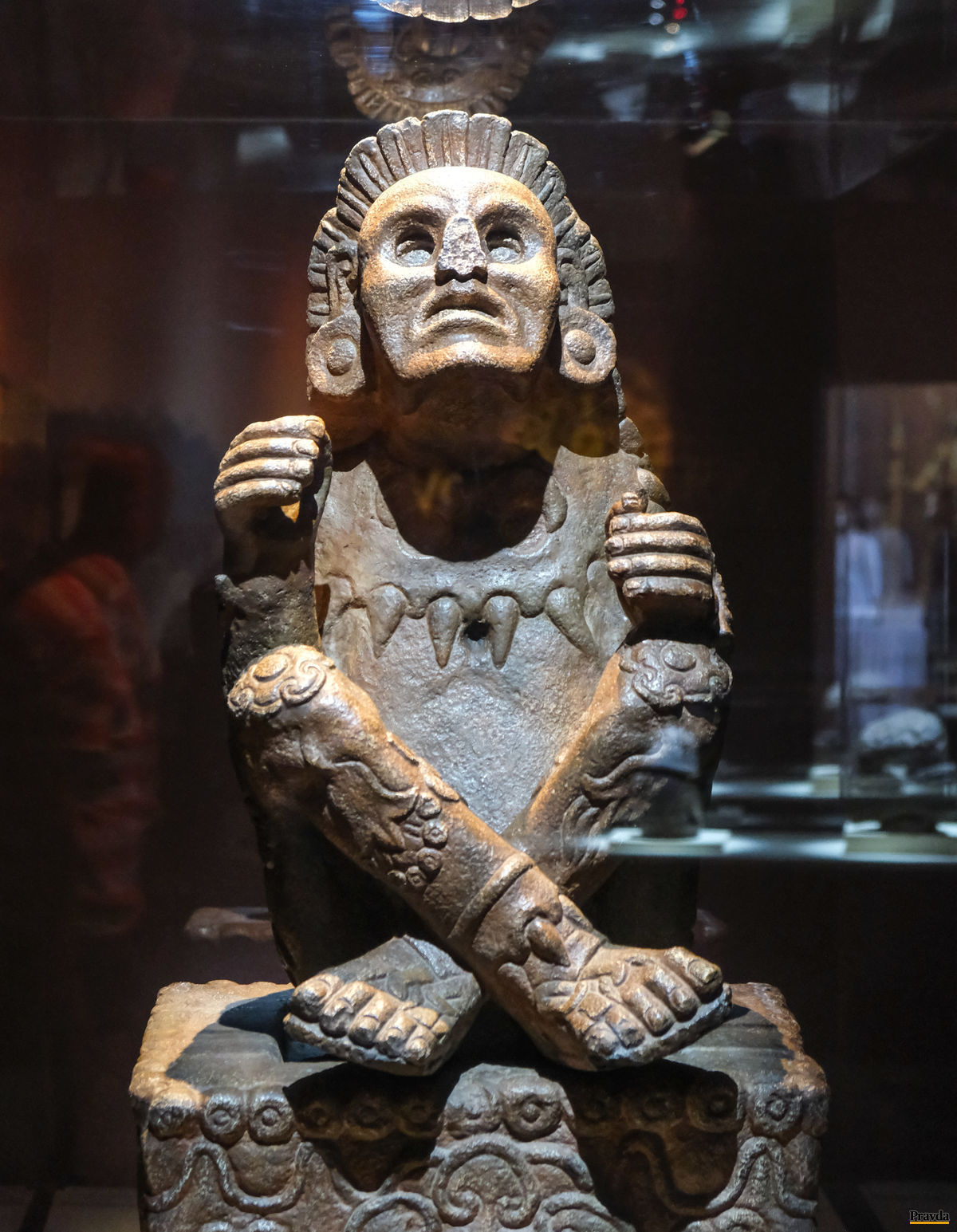 Poklad Inkov, socha