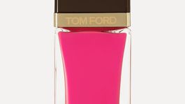 Lak na nechty Tom Ford Beauty, odtieň Indian Pink. Predáva sa za 35 eur. 
