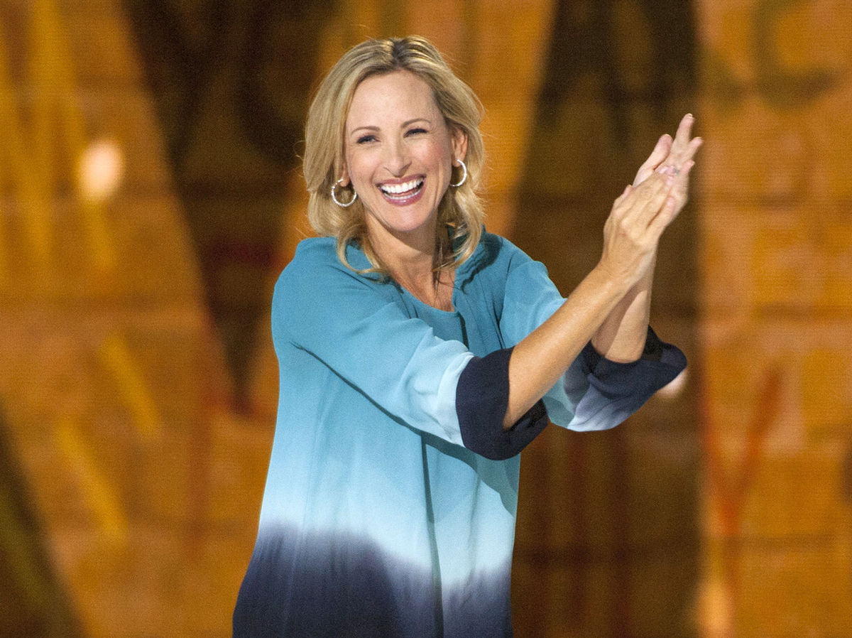Herečka Marlee Matlin na zábere z roku 2015.