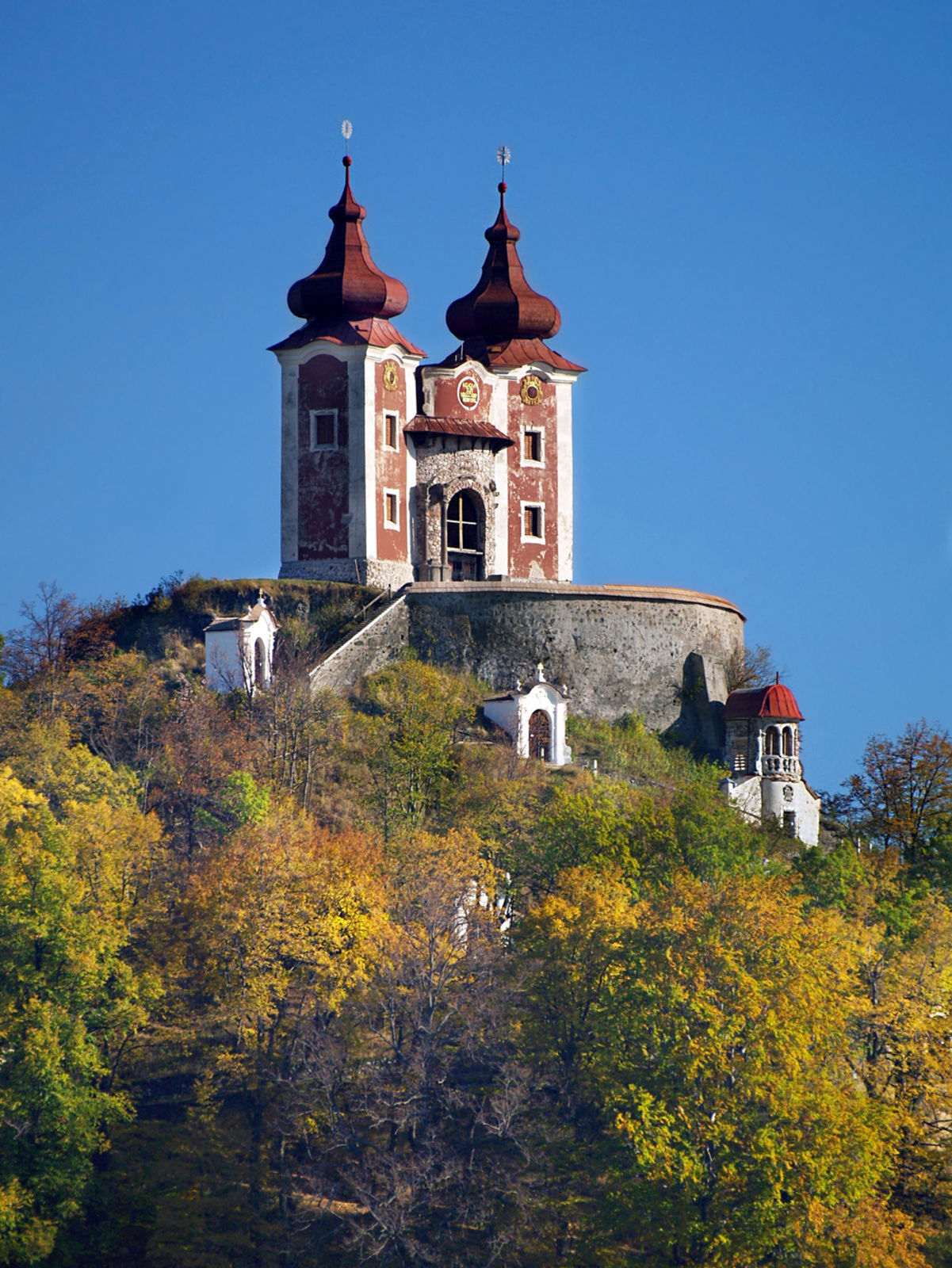 Kalvária nad mestom.