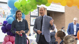 Princ William a jeho manželka Kate, vojvodkyňa z Cambridge navštívili nemocnicu kráľovnej Alžbety v King's Lynn.