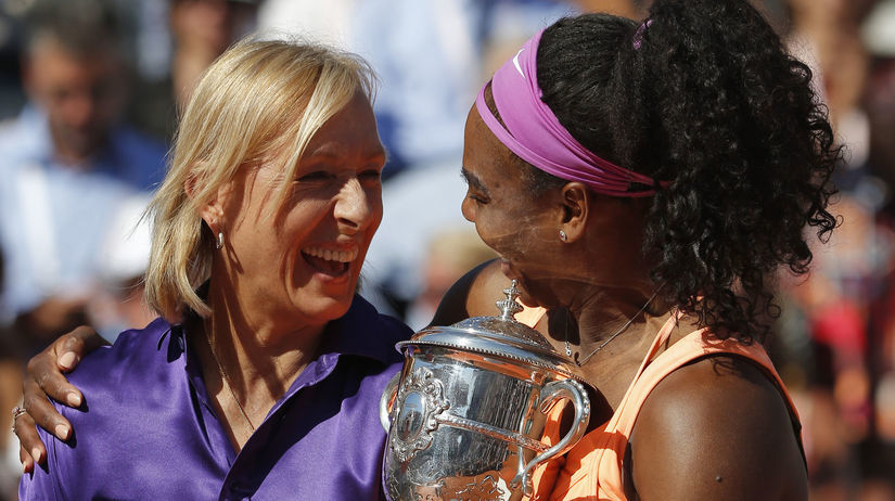 Serena Williamsová, Martina Navrátilová