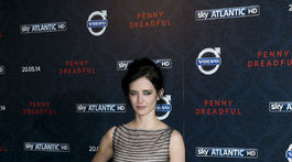 Herečka Eva Green predstavuje seriál Penny Dreadful v roku 2014. 